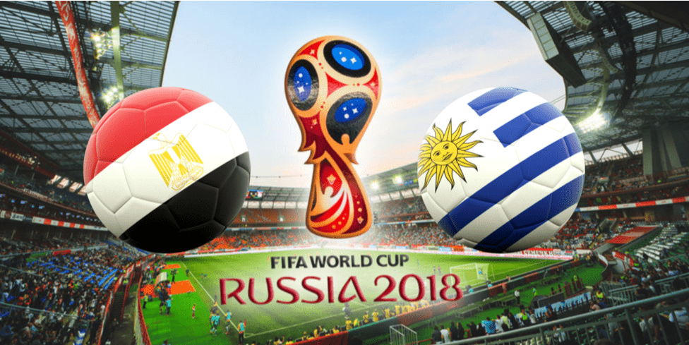 Срещата от Група А на Световната купа на ФИФА 2018  между Египет и Уругвай ще се проведе на 15 юни (петък) от 15:00ч на Екатеринбургска арена (Екатеринбург). Като големи фаворити да спечелят група А Уругвай започват състезанието за Световната купа с двубой срещу Египет.