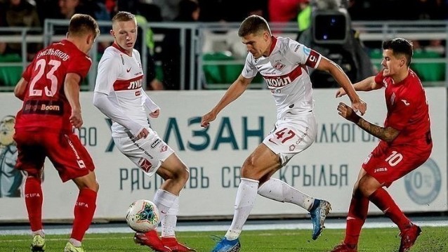 Уфа - Спартак Москва bet365