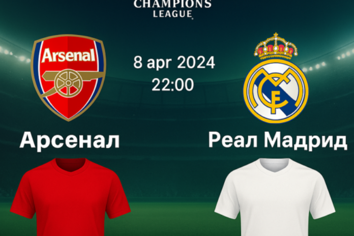 Арсенал - Реал Мадрид bet365